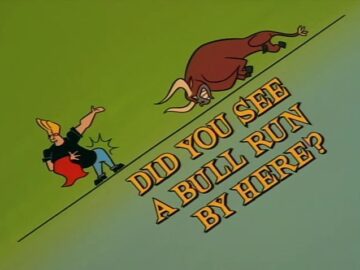 Did-You-See-a-Bull-Run-by-Here