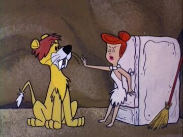 Flintstone-and-the-Lion