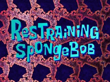 Restraining-SpongeBob