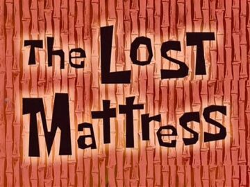 The-Lost-Mattress